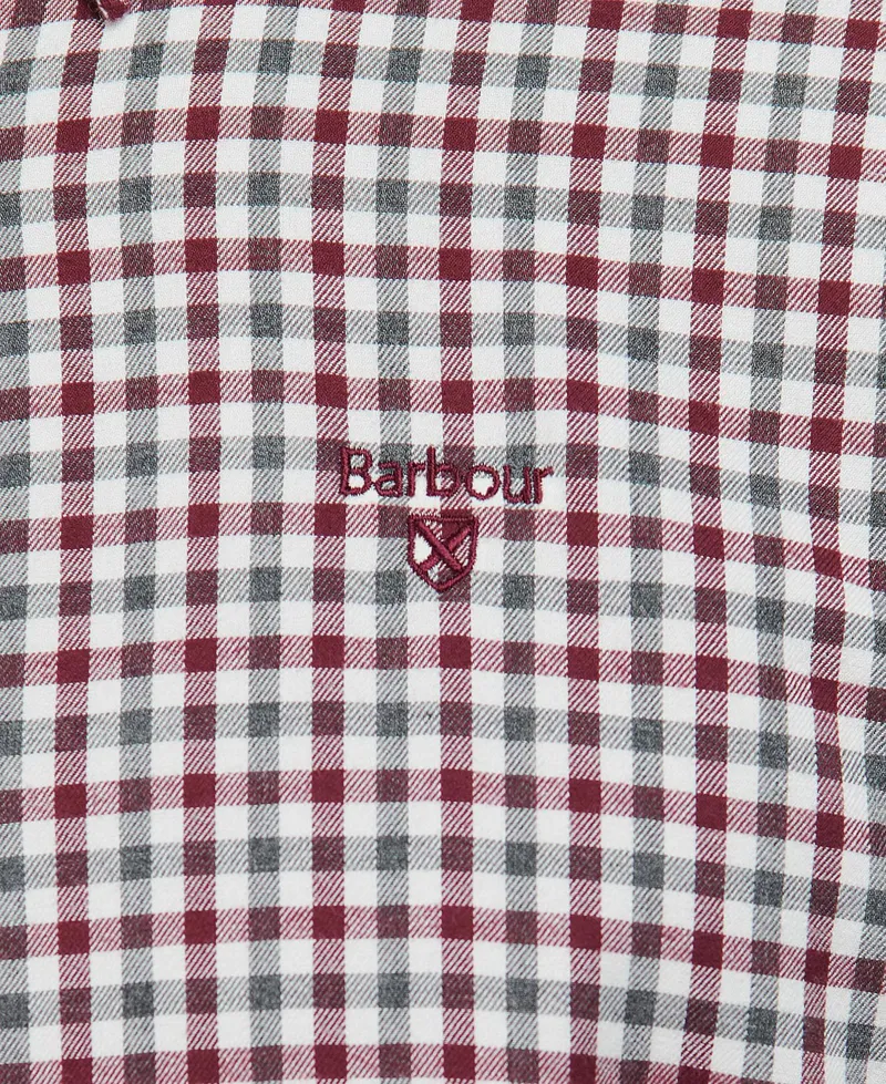 Barbour Finkle Shirt in Port-5